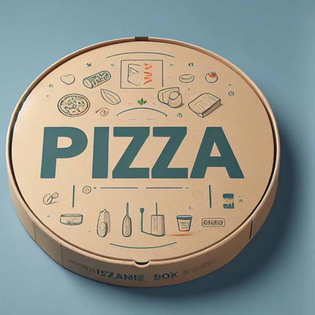 Round Pizza Boxes view 4
