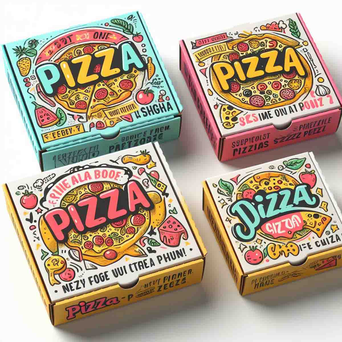 Small Pizza Boxes view 3