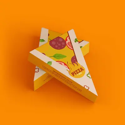 Triangle Pizza Boxes view 1
