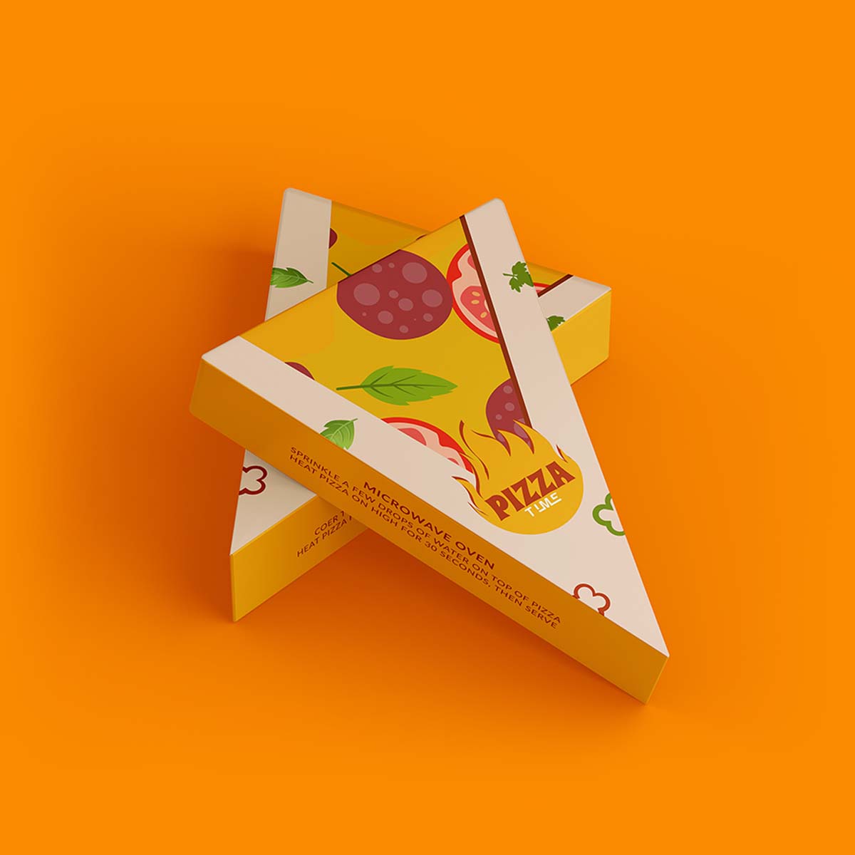 Triangle Pizza Boxes - ZEE Custom Boxes AU