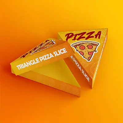 Triangle Pizza Boxes view 2