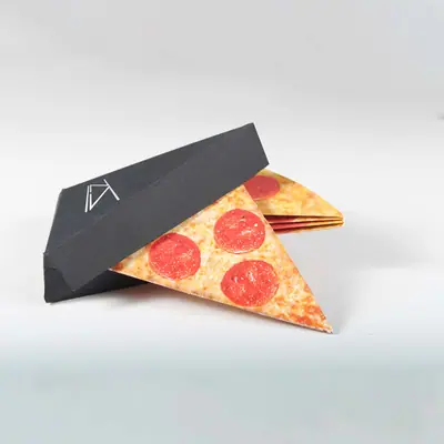 Triangle Pizza Boxes view 3