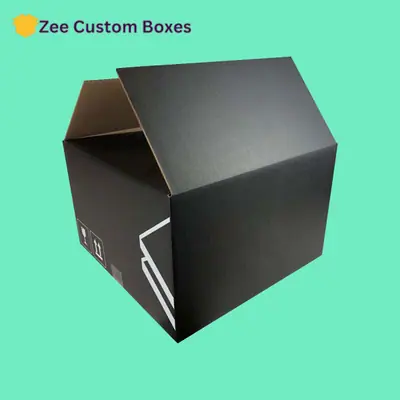 Black Kraft Boxes view 6