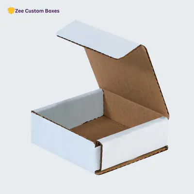 White Corrugated Boxes - ZEE Custom Boxes AU