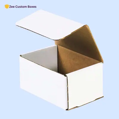 White Corrugated Boxes view 4