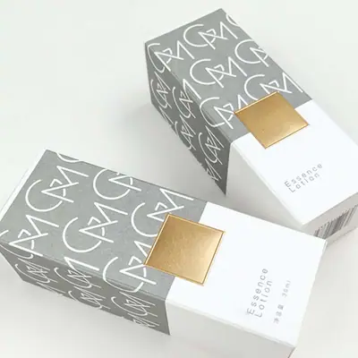 White Cosmetic Boxes view 3