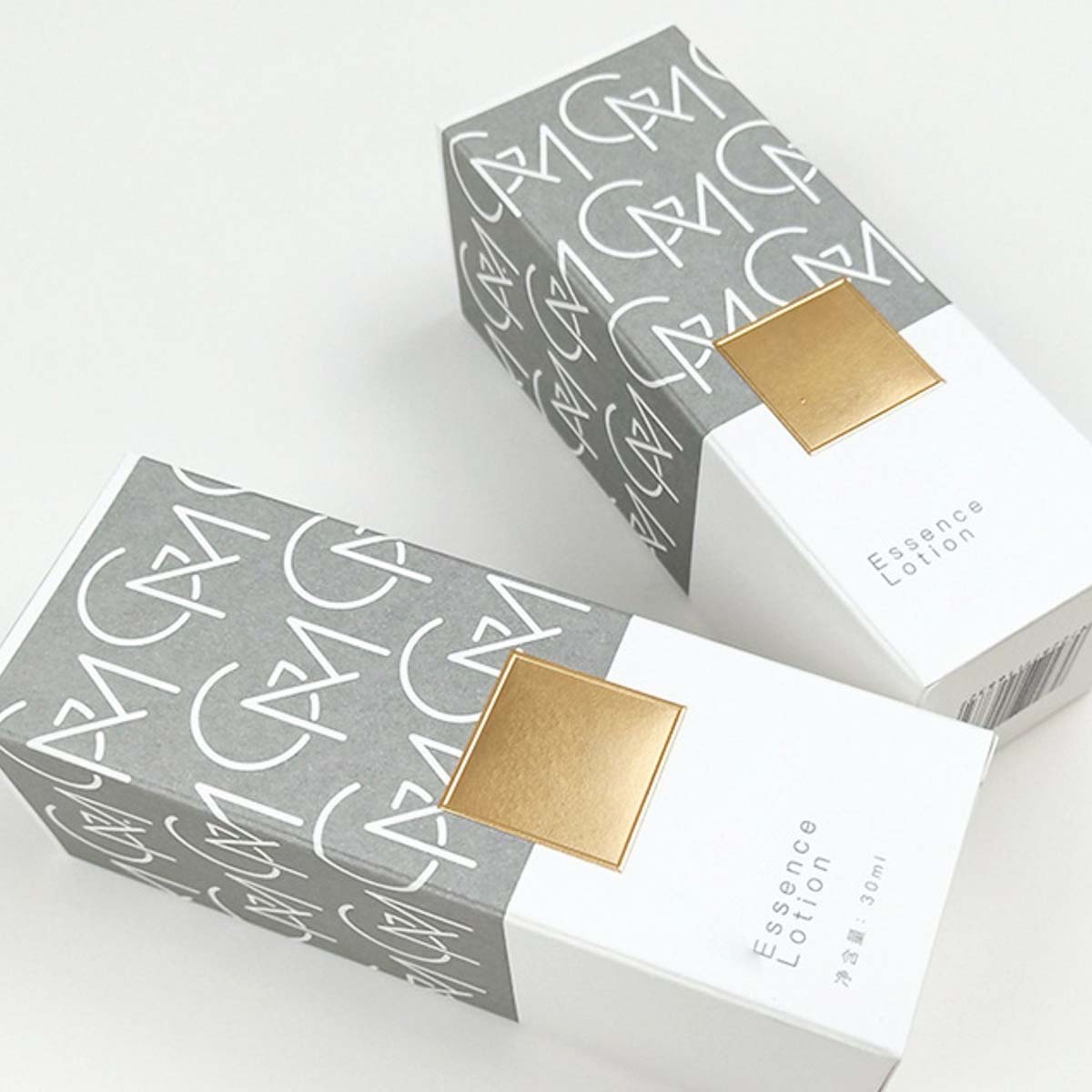White Cosmetic Boxes view 3