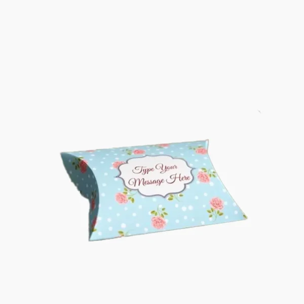 Custom Printed Pillow Gift Boxes