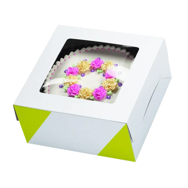 Custom Printed Window Cake Boxes
