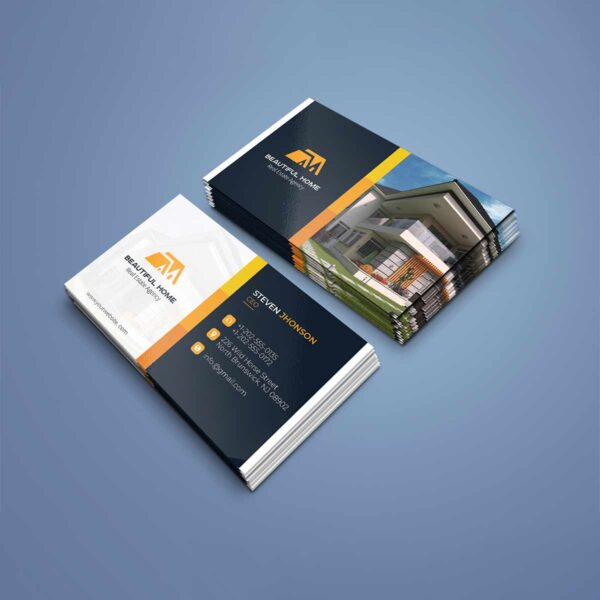 luxury real estate business cards