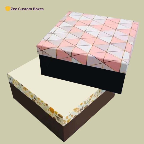 large cardboard gift box