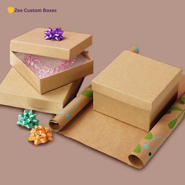 kraft jewelry boxes