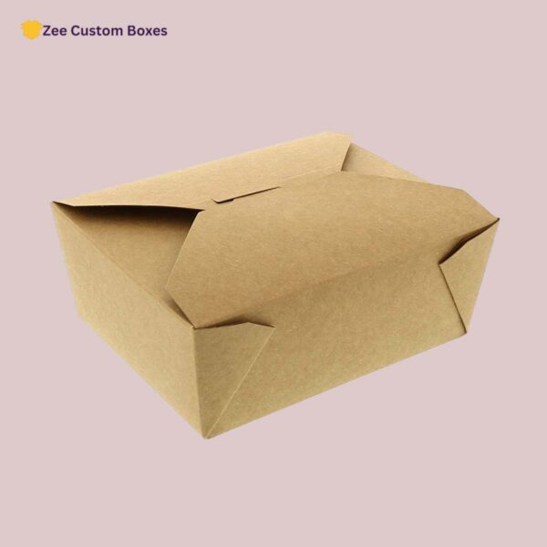 Custom Kraft Take Out Boxes