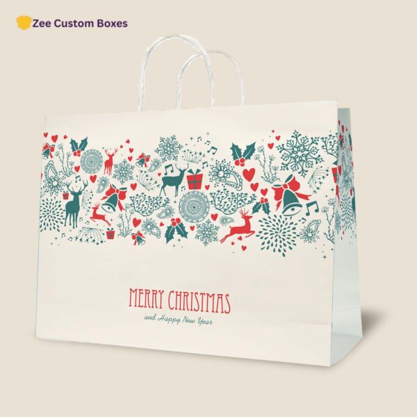 custom Christmas Paper Bags