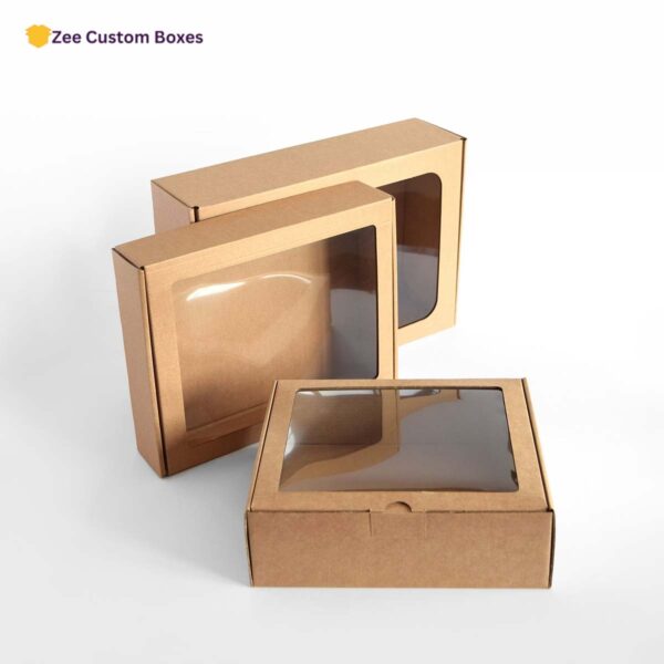 custom cardboard box with window