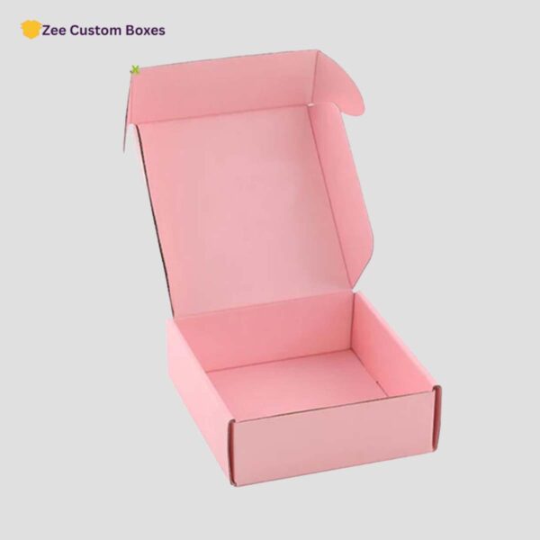 printed pink corrugated boxes