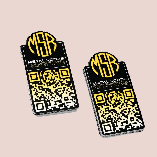 custom qr code stickers