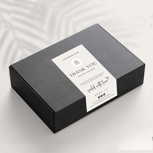 custom sticker packaging