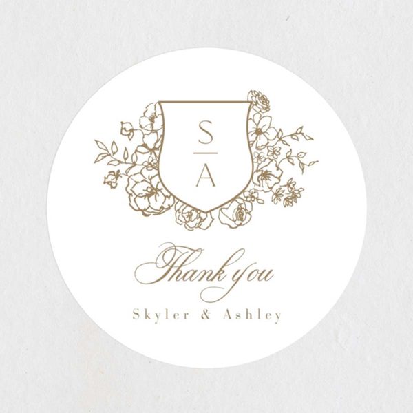 custom wedding labels