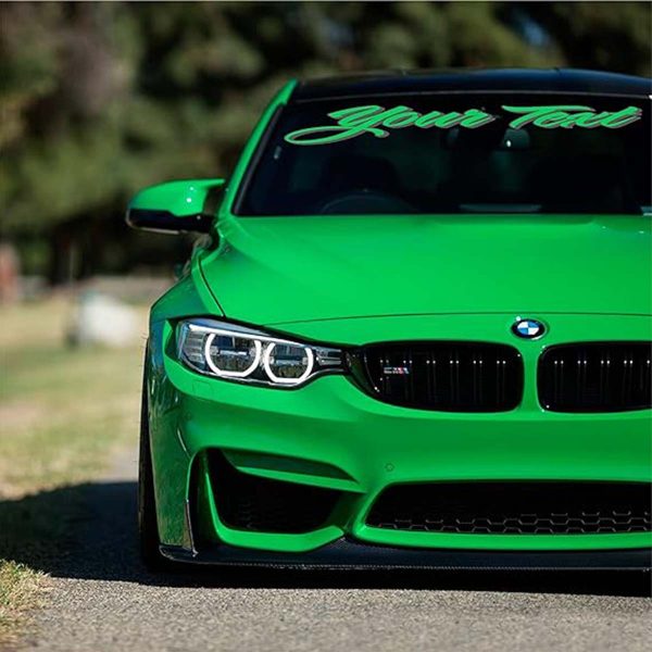 custom windshield stickers