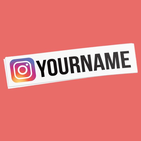 instagram vinyl stickers