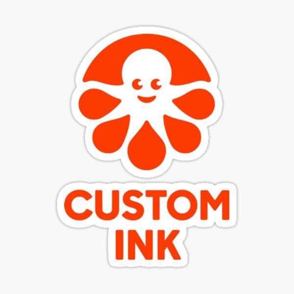 printed custom ink stickers