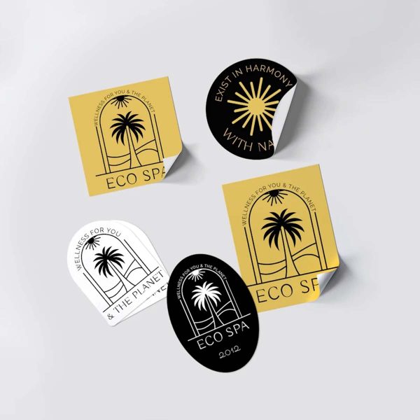 single sticker printing