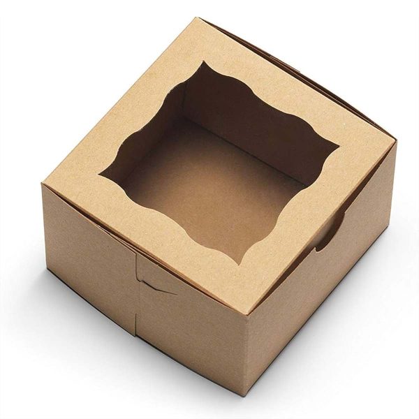Brown Cake Boxes