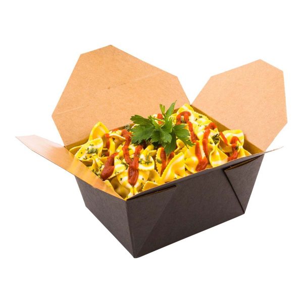 Custom Black Food Packaging