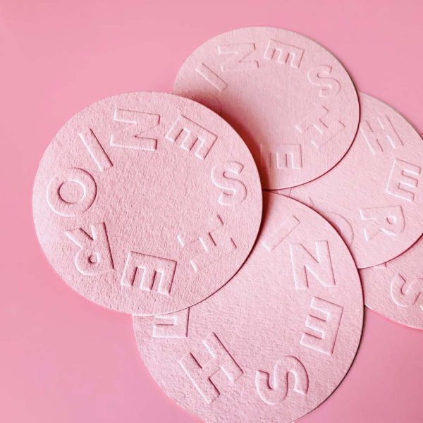 Custom Embossed Stickers