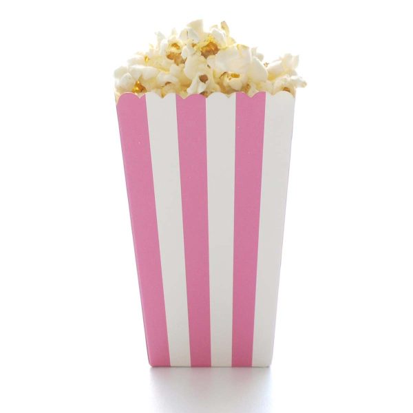 Custom Pink Popcorn Packaging