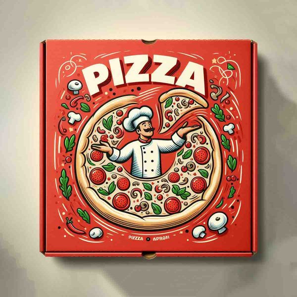 Custom Red Pizza Boxes