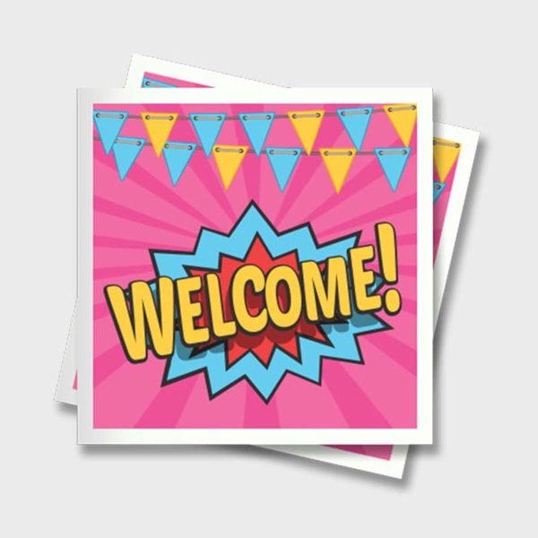 Custom Square Stickers