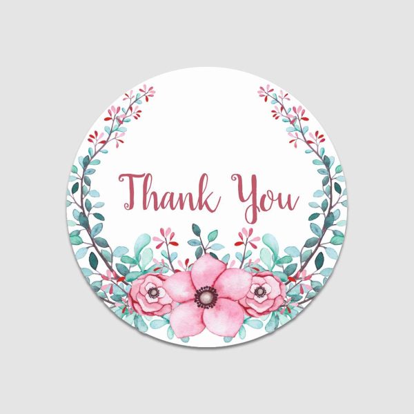 Custom Thank You Stickers