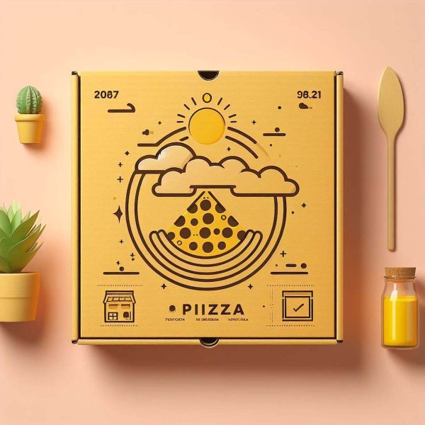 Yellow Pizza Boxes - Image 2