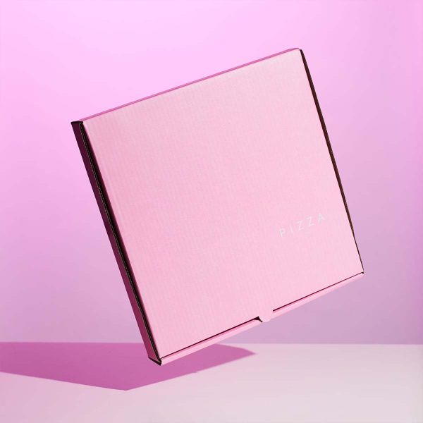 Pink Pizza Boxes