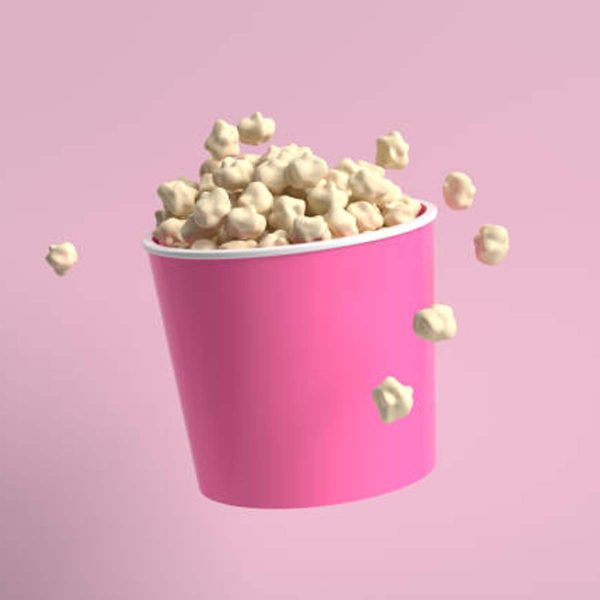 Pink Popcorn Boxes